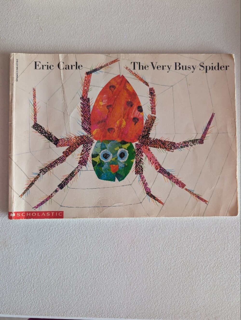 Scholastic Colorful Spider Wall Art Print - Multicolor